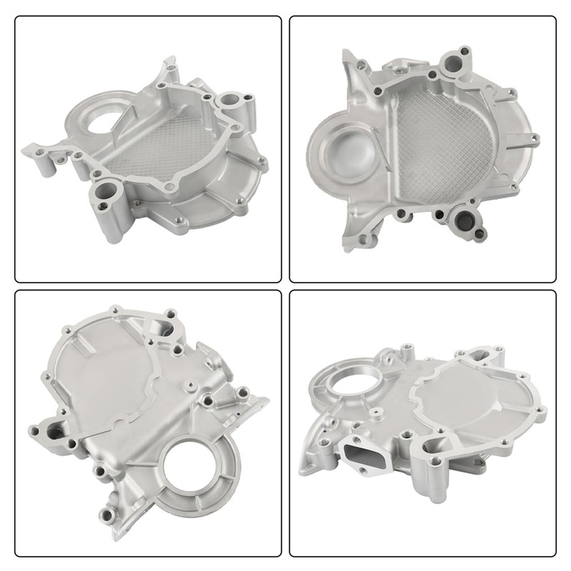 WFLNHB Aluminum Timing Chain Cover PC3327 Replacement for Ford SB