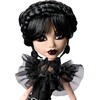 Monster High Wednesday Doll, Rave’N Wednesday Collectible in Black Gothic