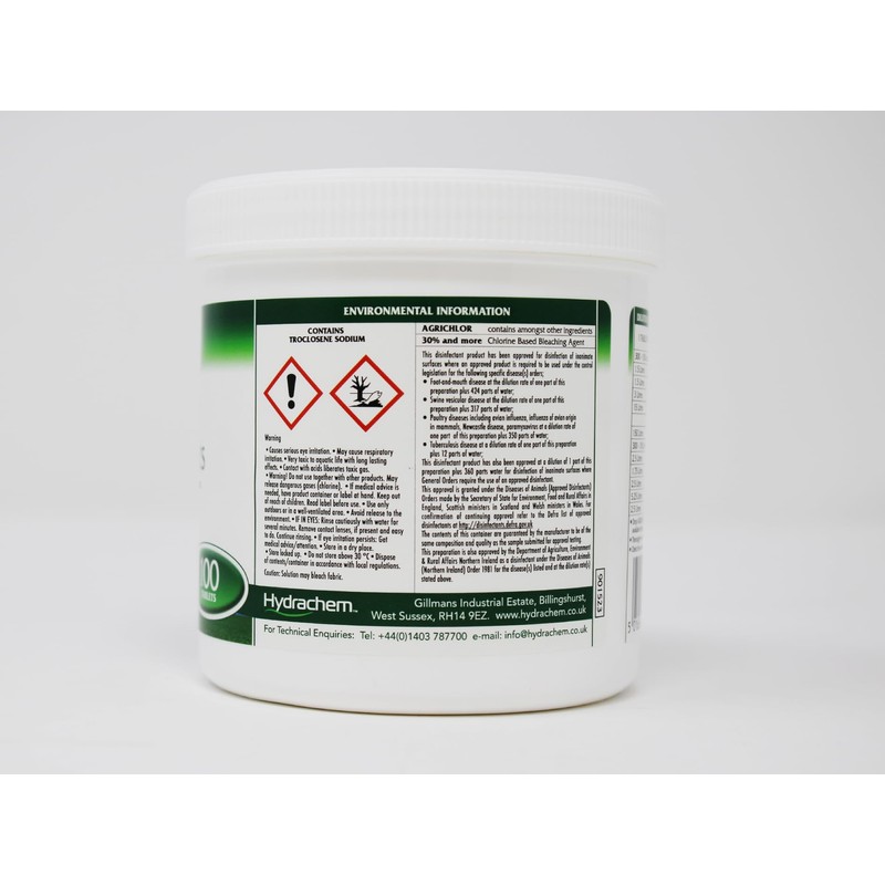 Agrichlor Effervescent Chlorine Tablets (1 pack)