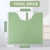 Peryiter 25 Pack Disposable Toilet Mats Absorbent Toilet Floor Protector