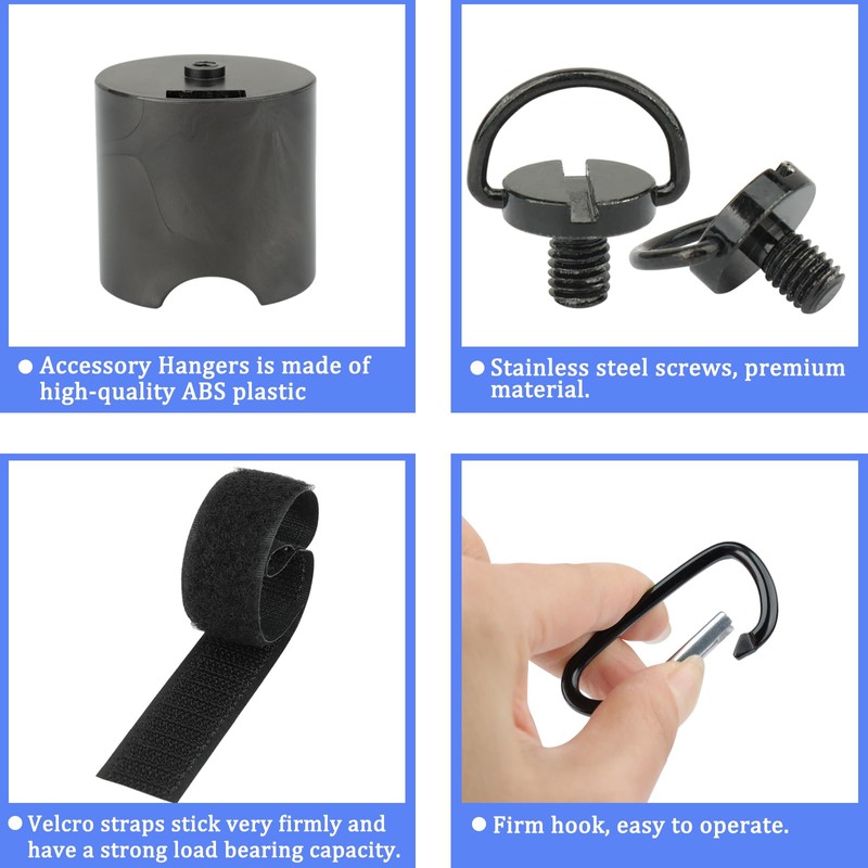RTop 10Pack Accessory Hangers for Dyson Attachments V7 V8 V10