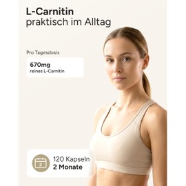 L-Carnitine Capsules High Dose - L-Carnitine Tartrate Capsules plantomol®