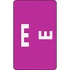 Smead AlphaZ ACCS Color-Coded Alphabetic Labels, Letter E, Purple, 100