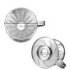 MERMOO YILAN Pour Over Coffee Dripper Stainless Steel Metal Reusable