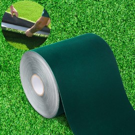 Harciety Artificial Grass Turf Tape Self Adhesive Single-Sided Rug Tape for Lawn Garden Carpet-6InX98Ft