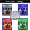Boat Courtesy Lights LED, 3 Inch RGBW Boat Deck Lights,