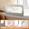Bed Guard Rail for Toddlers - 32inch Folding up &