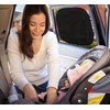 Timotech Parasol Negro para Auto, protección de Rayos UV, para