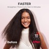 TYMO Hair Straightener Brush - Upgraded Ionic Plus Straightening Brush