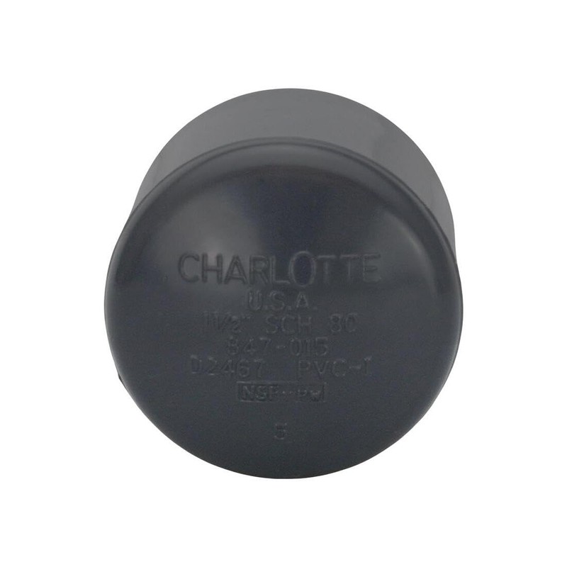 CHARLOTTE PIPE & FOUNDRY PVC 08116 1000HA 1/2" PVC SCH80