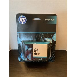 HP 64 Black Ink Cartridge - N9J90AN