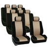 FH Group Car Seat Covers Three Row 8 Seater Cloth