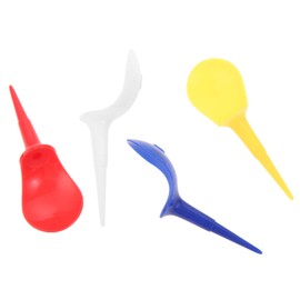 30pcs Golf Tees Non Slice Tees 83mm No Bend Tees Golf Short Tees Long, White Blue Yellow Red Random One Color