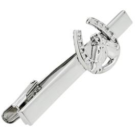 Horseshoe Horseshoe Lucky Charm Tie Pin Tie Bar Tie Clip n01737