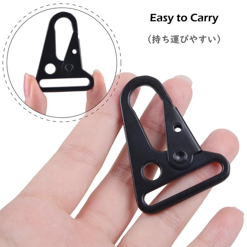 TRIWONDER Enlarged Mouth Clips HK Hook Heavy Duty Snap Hooks