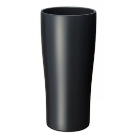 Kakusee CE-01C Tumbler, Charcoal, 15.2 fl oz (450 ml), Vacuum Double Layer, Thermal, Cold Retention, Slim Type, Ceramic Coat, Easy to Clean
