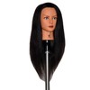 Bellrino 24" Cosmetology Mannequin Manikin Training Head with Human Hair