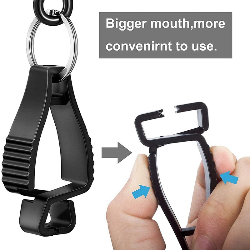 18Pcs Glove Clips for Work Glove Holders Glove Belt Clip