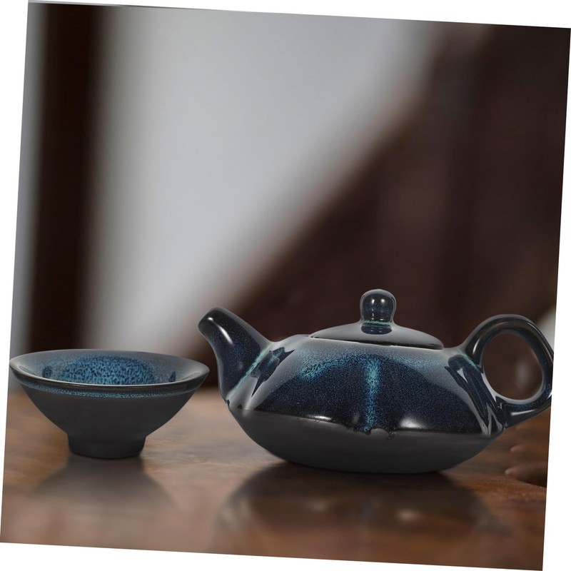 LABRIMP 1set Ceramic Teapot Set Teapot and Cups Portable Tea