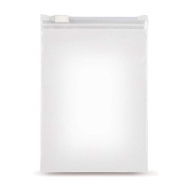 Zip Bags, Large, DIN A3 Format, Lockable Clothes Bags, Freezer Bags, 320 x 440 mm, Reusable Plastic Bags with Sliding Closure (10)