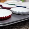 Eoonfirst Foil Cupcake Liners Valentine's Day Baking Cups 100 Pcs
