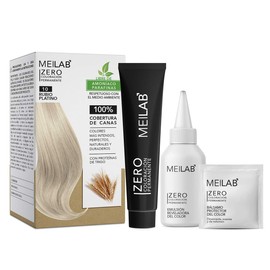 MEILAB Permanent Hair Colour without Ammonia - Pack of 3 - Light Blonde Hair Dye #10