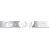 Unbekannt Silber und Weiß 25th Hochzeit Silberhochzeit Banner 9ft Repeats