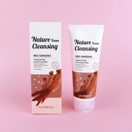 Food A Holic (3 items) Food A Holic Nature Foam Cleansing 150ml / Red Ginseng / 푸드어홀릭 (3개)푸드어홀릭 네이처 폼 클렌징 150ml / 홍삼