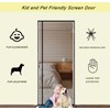 ANNICOO Side Opening Magnetic Screen Door，Kid and Pet Friendly Walk