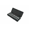 Sunex SUU-910MTAS 3/8? Drive 10-piece Metric Torque Adapter Set
