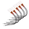 5Pcs PTC Heater Plate Ceramic Thermostatic Aluminum PTC Heating Element