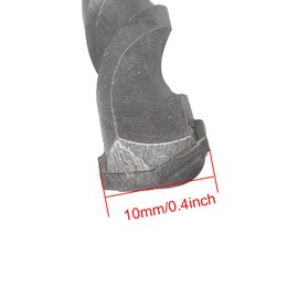 LDEXIN 10mm/0.4inch Diameter Carbide Tipped Masonry Impact Concrete Drill Bit SDS-Plus Rotary Hammer Bit 150mm/5.9inch Long