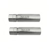 Lskioer 2Pcs 10 Point Spline Lug Nuts, 13/16" & 7/8"