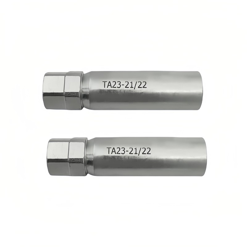 Lskioer 2Pcs 10 Point Spline Lug Nuts, 13/16" & 7/8"