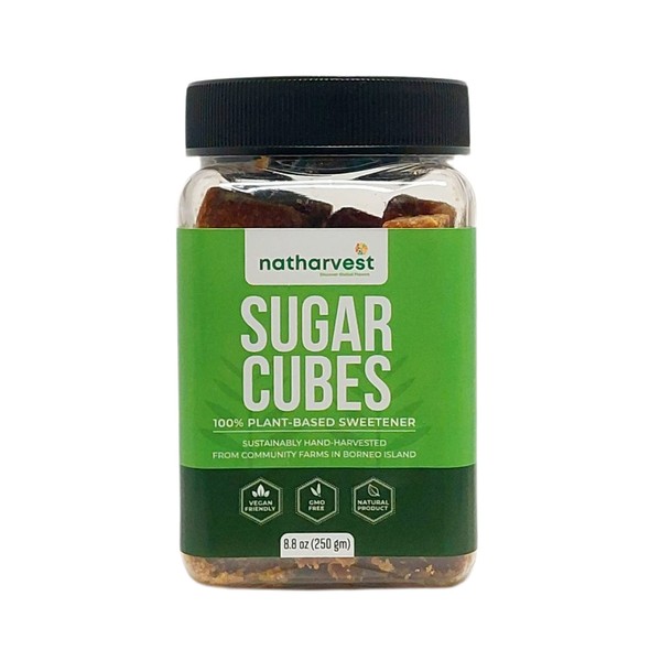 Nipa - Cubos de azúcar de palma de Natharvest 250 g