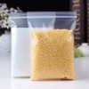100pcs 3.5" x 4.5" Grip Seal Bags Clear Transparent Self
