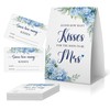 OXEDP Guess How Many Kisses Bridal Shower Game (1 Sign