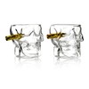 Bar Bespoke Skull Headshots Pack 2 Shot Shell Drinking Glasses