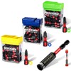 Geinxurn Impact Pozi Screwdriver Bits Set,90 Pcs 1" Magnetic (PZ1/PZ2/PZ3)