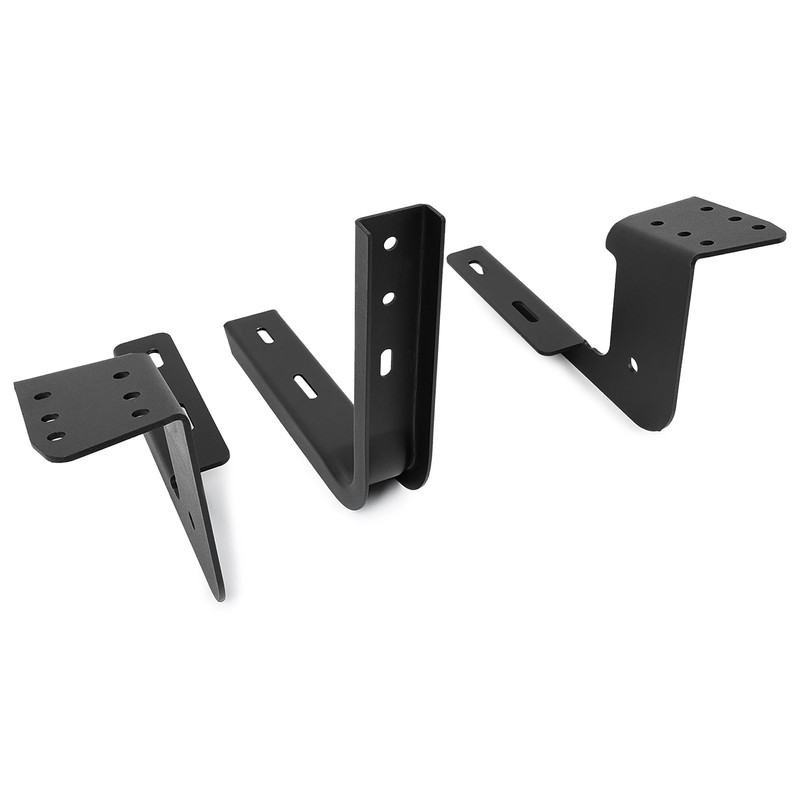 HECASA 54" Passenger Step Running Board Bracket Kit Compatible with