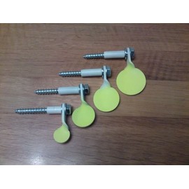 4 pack Garden Airgun Targets Screw In Tree Spinners Airgun Air Rifle