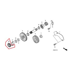 Honda GENUINE OEM HONDA KICK START STARTER RETURN SPRING CRF150R CRF150RB 2007-2022