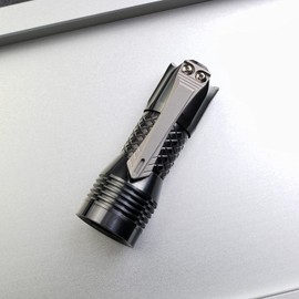 MecArmy CL-D2 Titanium Clip for Flashlight - Suspension Clip for Everyday Carry Stainless Steel
