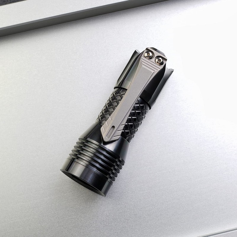 MecArmy CL-D2 Titanium Clip for Flashlight - Suspension Clip for