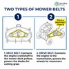 Jaruika 954-04249 Mower Belt 1/2 x 71 Inch for 42-Inch