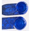 Circleware Blue Orchard cobalt blue colored glass Jars, 2 piece: