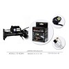 Transhine Kit Porta Cel Para Bici/moto Universal+linterna Led Recarga