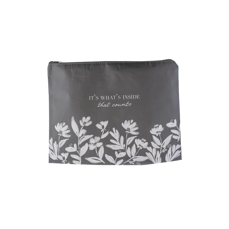 Karma Recycled Carry All, Travel Makeup Bag, Toiletry Bag for