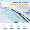 GSPSCN 3 Wipers Replacement for Mazda 2 2014 2013 2012