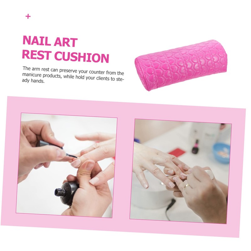 IWOWHERO Nail Arm Rest Cushion for Manicure Comfortable Pu Hand